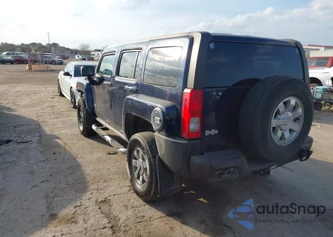 2007 Hummer H3 Suv z USA, uszkodzony, nr VIN 5GTDN13E878180770